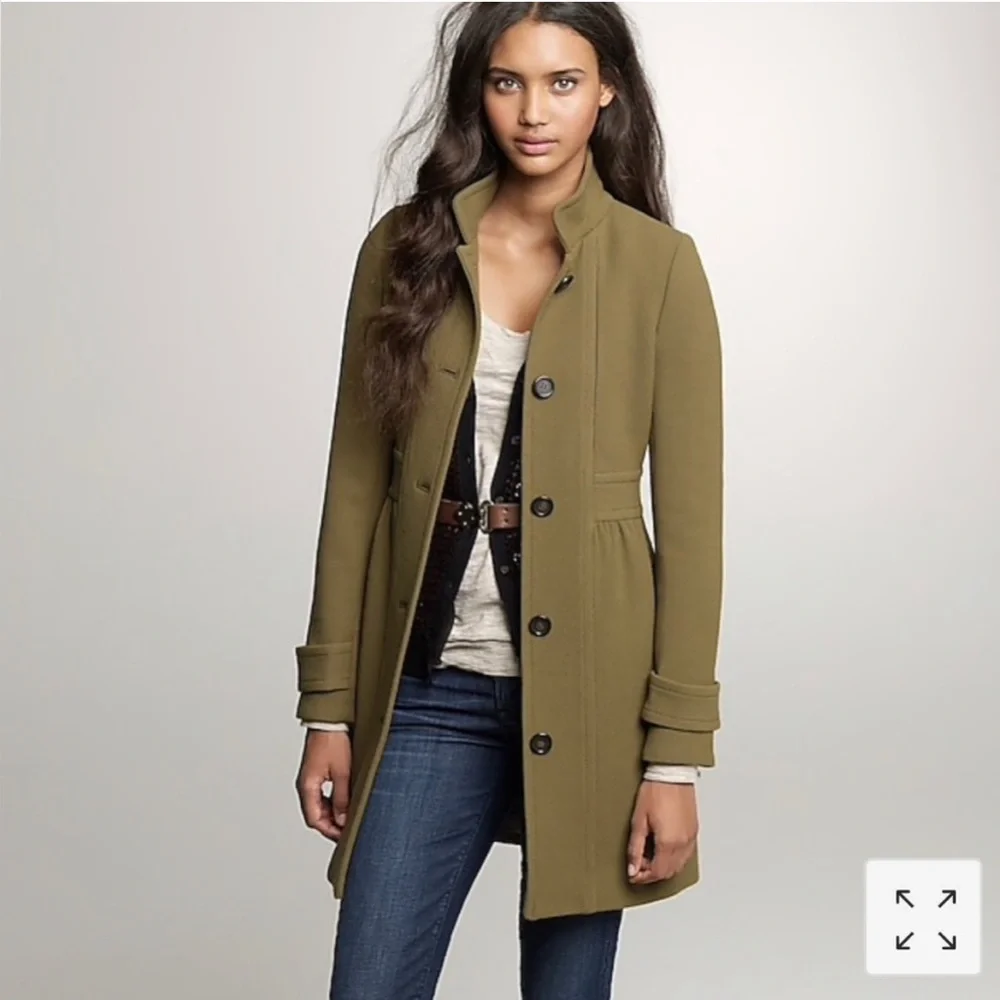 J Crew Coletta Double Cloth Coat - Picture 2 of 10